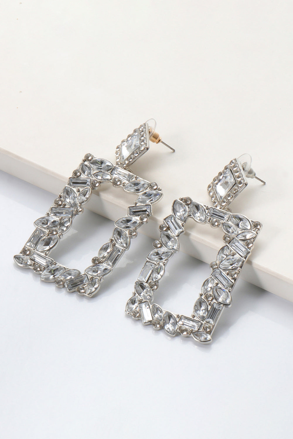 Audy Diamond Square Earrings(currently on back order)