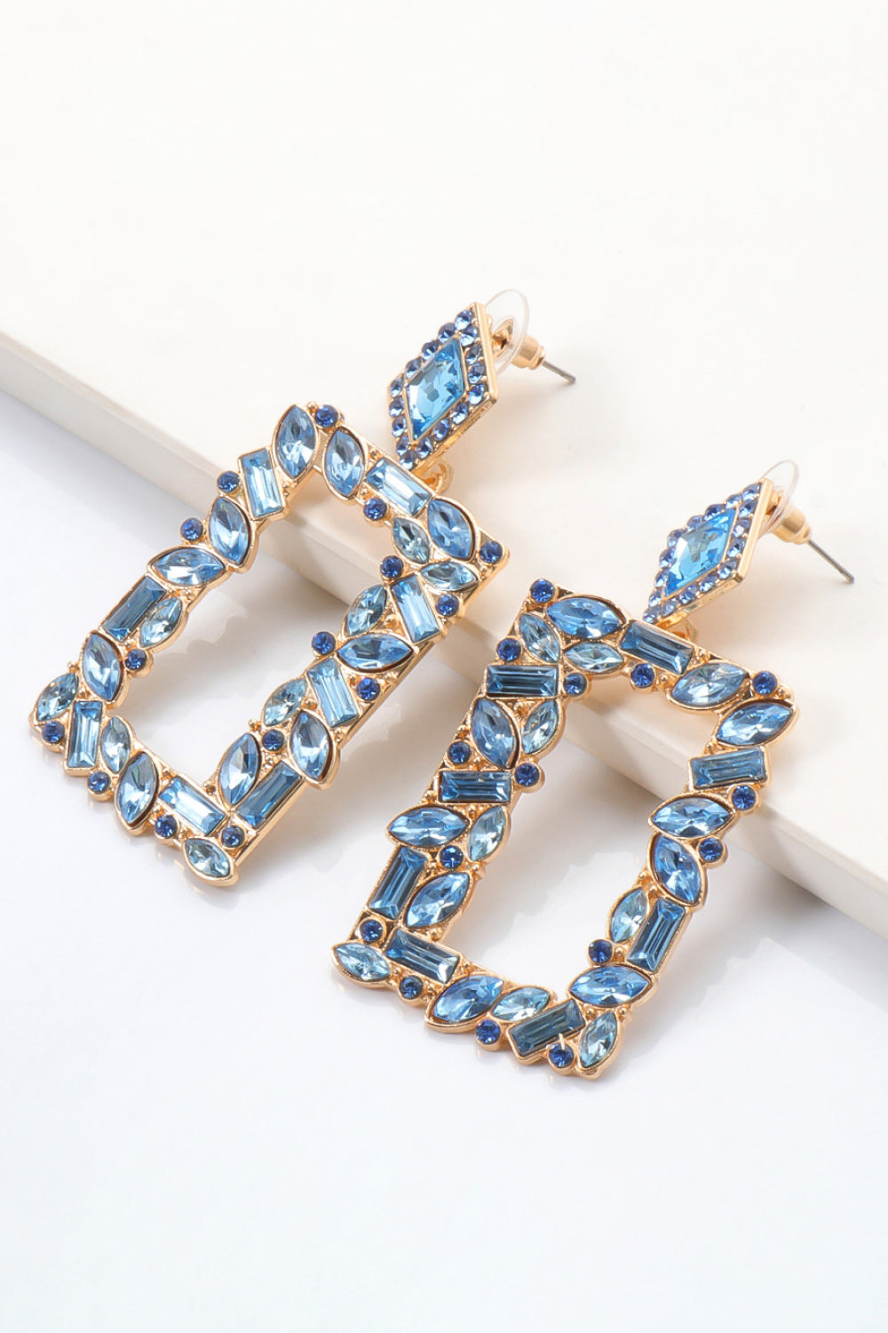 Audy Diamond Square Earrings(currently on back order)