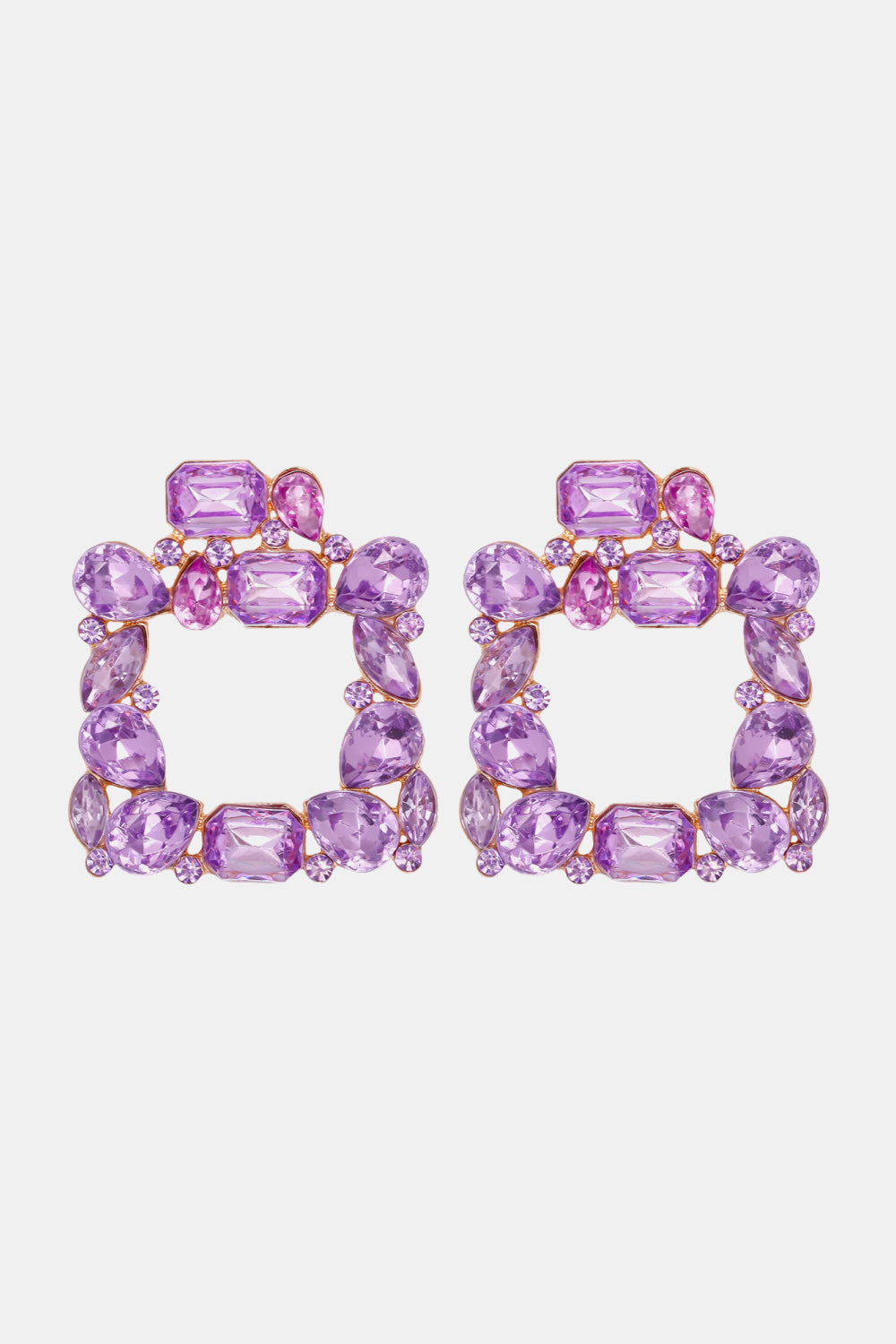 Melody Double Square Earrings (currently on back order)