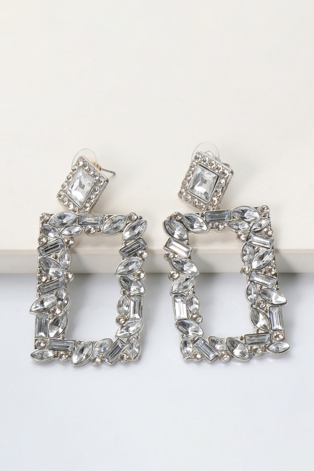 Audy Diamond Square Earrings(currently on back order)