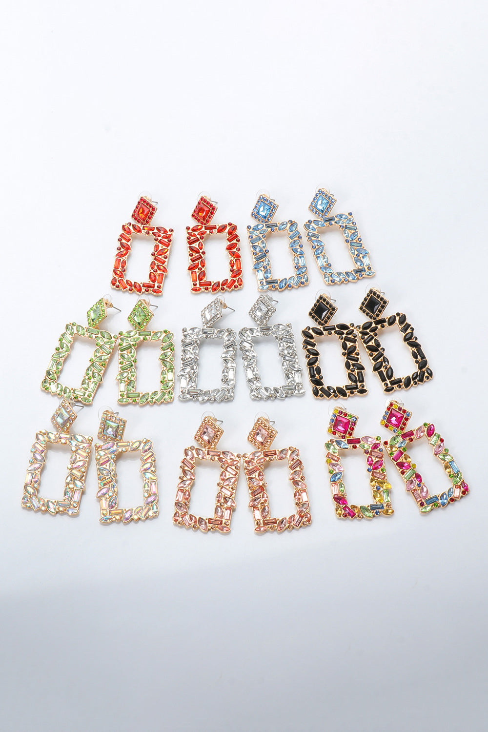 Audy Diamond Square Earrings(currently on back order)