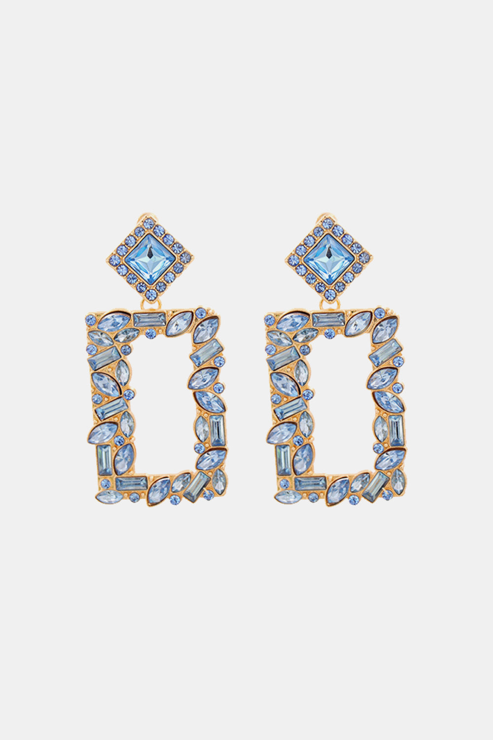 Audy Diamond Square Earrings(currently on back order)