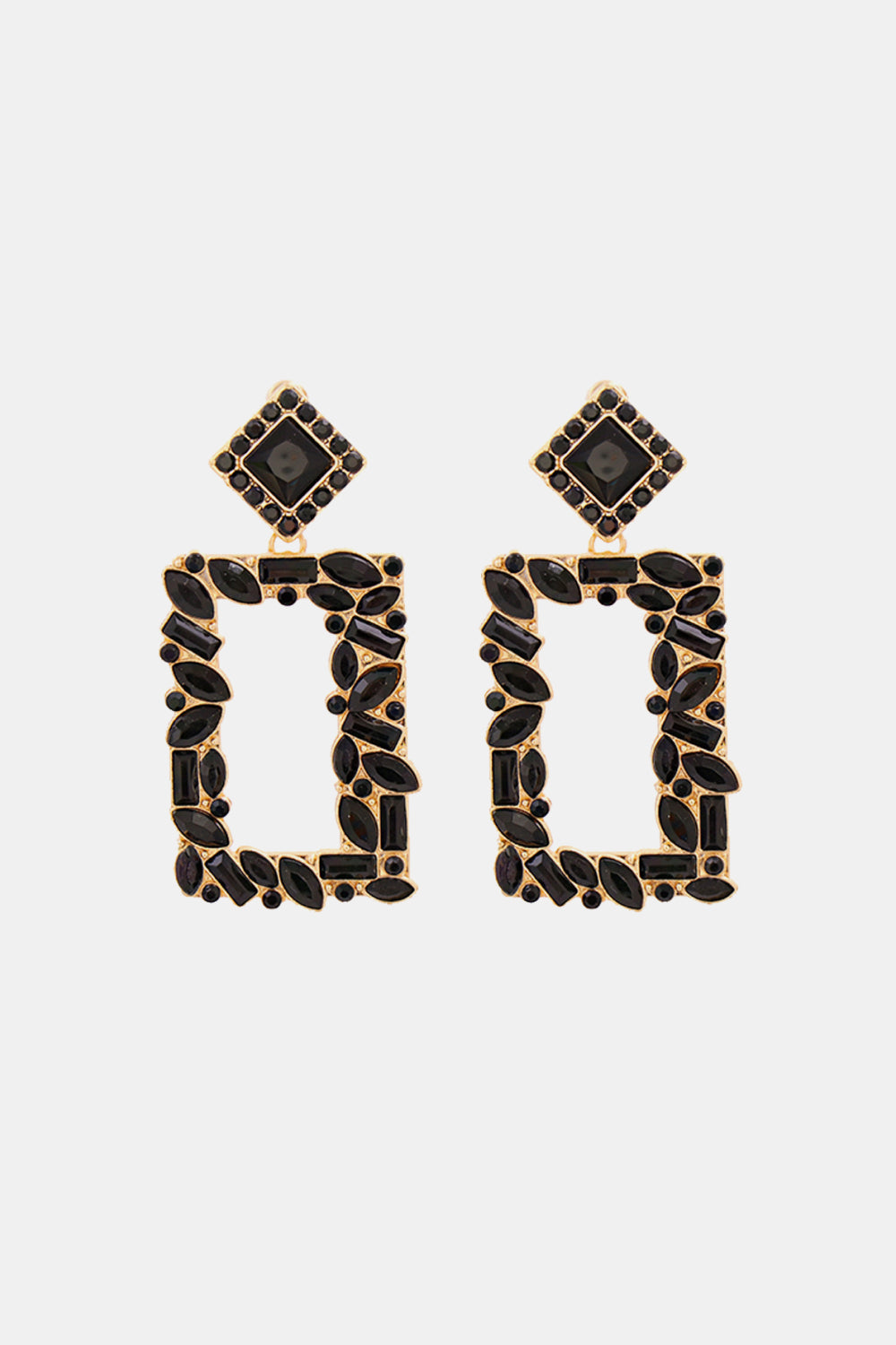 Audy Diamond Square Earrings(currently on back order)